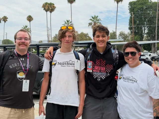 Congratulations to Seanrae, Lochlan, and Michael for their outstanding performance at the 2026 Men’s 16U Junior Olympics!

Seanrae and Lochlan played with the Northwest Water Polo Club in the Gold division taking 14th place.

Michael competed with Elmhurst Aquatics in the Gold division finishing 17th.

We are extremely proud of you and are happy to see you represent Surrey Water Polo Internationally. Keep up the amazing work!

#waterpolo #juniorolympica #surreywaterpolo #california